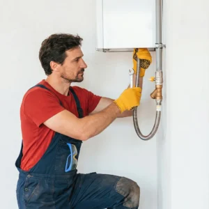 INSTALACIÓN DE CALENTADOR DE GAS NATURAL/BUTANO